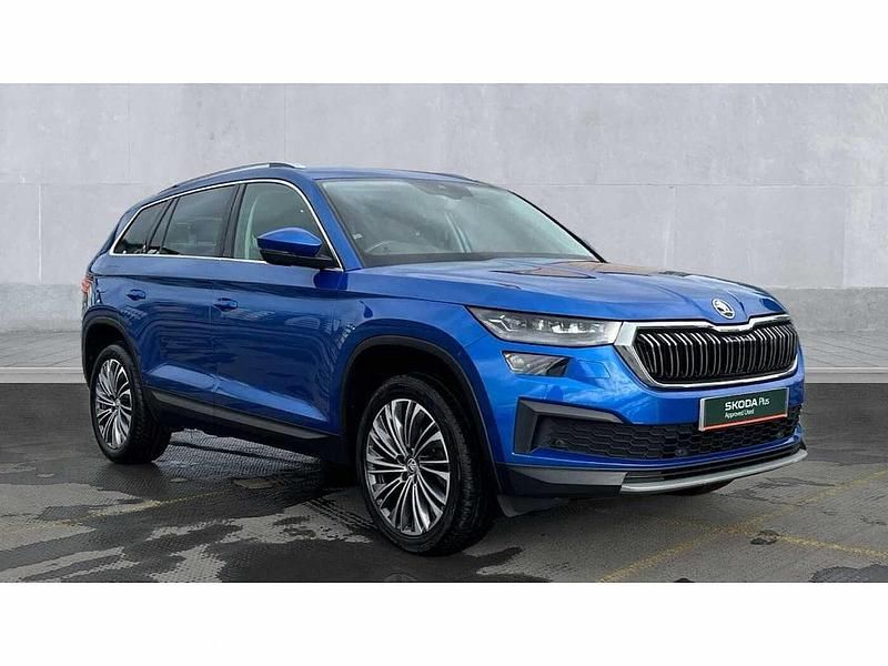 Used Skoda Kodiaq SE L Executive 147 HP (108 kW) 2022 Blue SUV