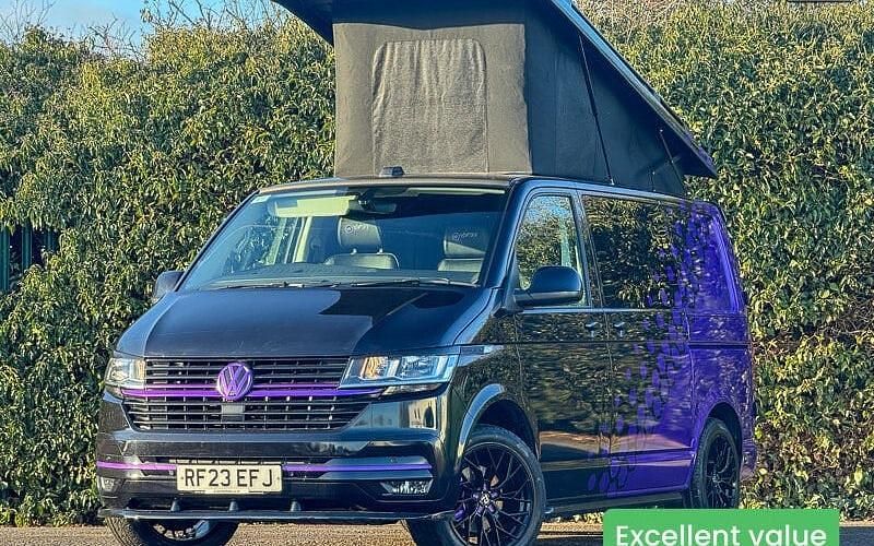 Used VW Transporter Highline 110 HP (80 kW) 2023 Black Van