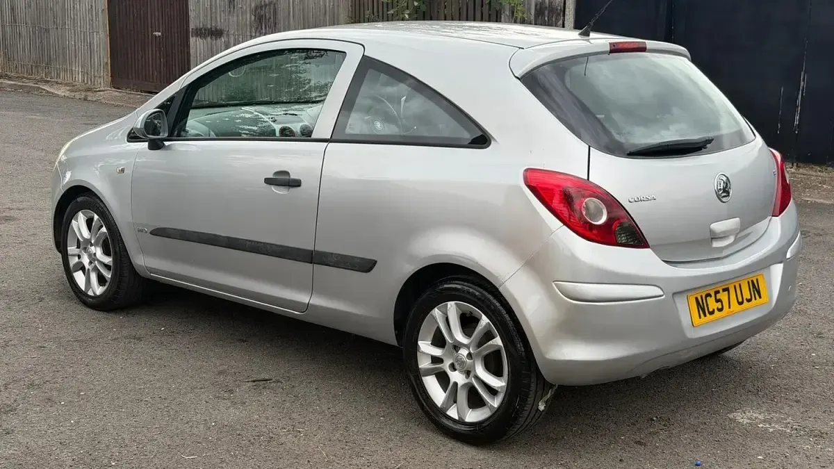 Used Vauxhall Corsa 2008 Silver Hatchback