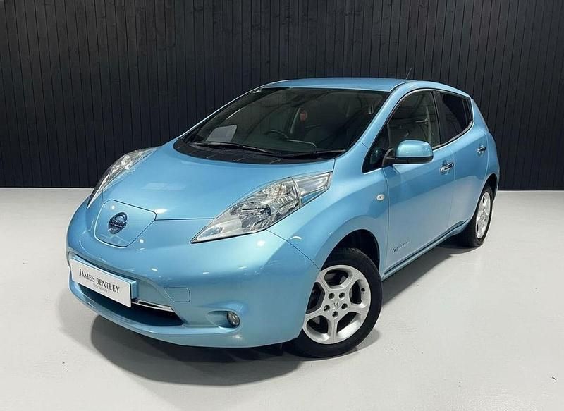 Used Nissan Leaf Acenta 24 kW (33 HP) 2015 Blue Hatchback