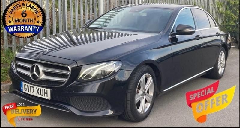 Used Mercedes E220 SE 2017 Black Sedan