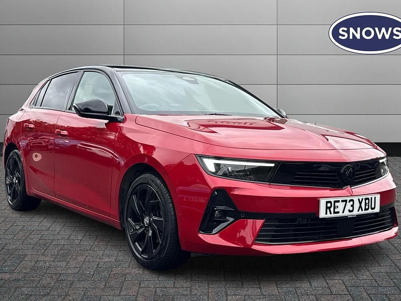 Red Used 2023 Vauxhall Astra S Hatchback | £16,669 (Good price) - Image 1/4