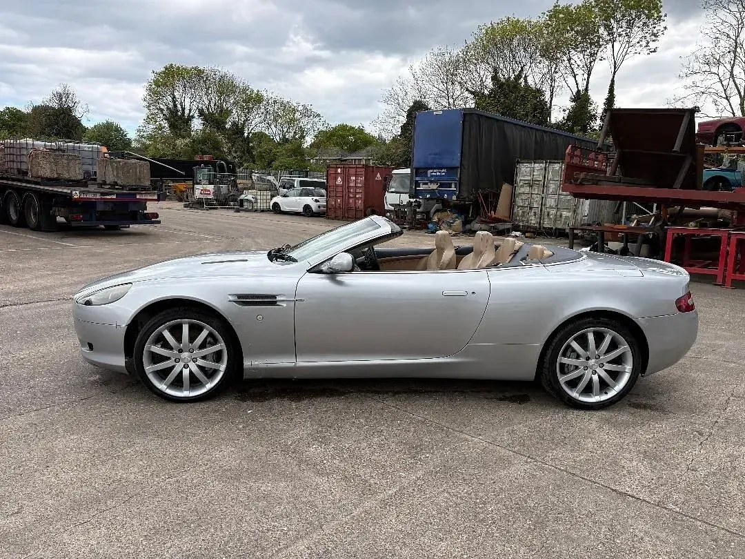 Used Aston Martin DB9 456 HP (335 kW) 2006 Silver Cabriolet