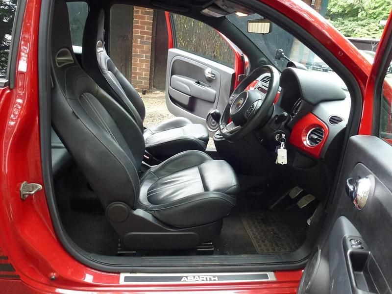 Used Abarth 500C 2015 Red Cabriolet