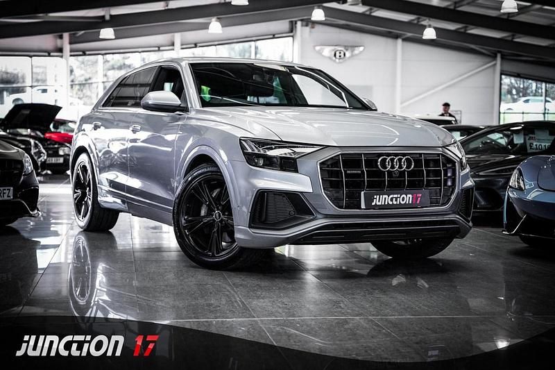 Used Audi Q8 S-Line 286 HP (210 kW) 2019 Silver SUV