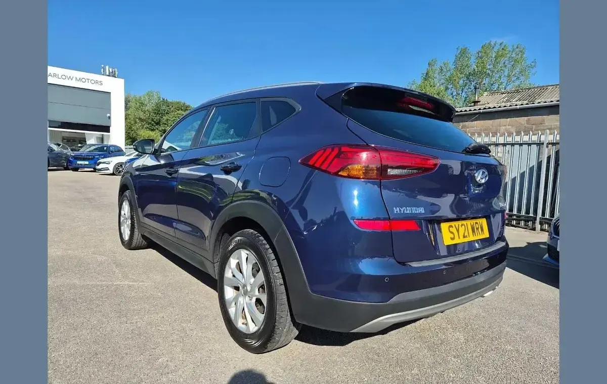 Used Hyundai Tucson SE 136 HP (100 kW) 2021 Blue SUV