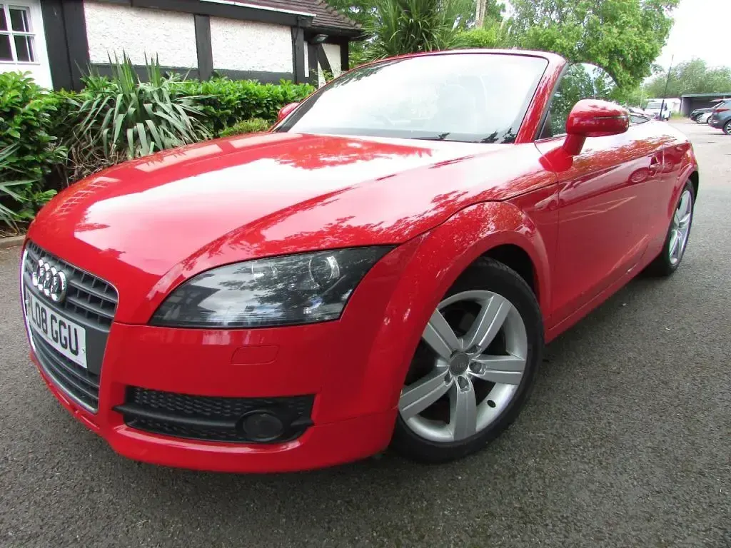 Used Audi TT 200 HP (147 kW) 2008 Red Coupe
