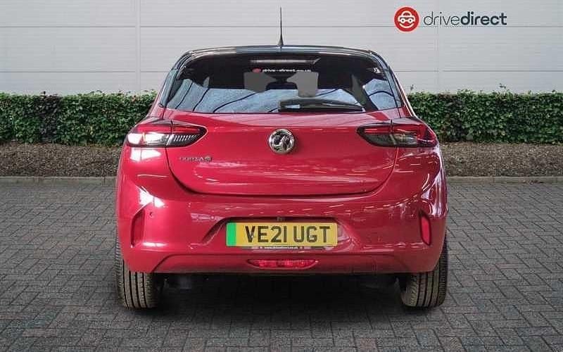 Used Vauxhall Corsa-e Elite 100 kW (136 HP) 2020 Red Hatchback