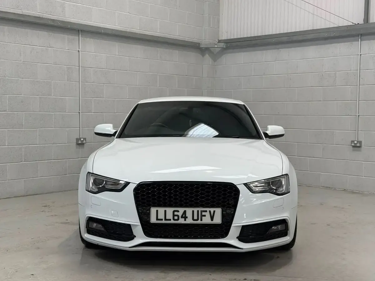 Used Audi A5 S-Line 2014 White Coupe