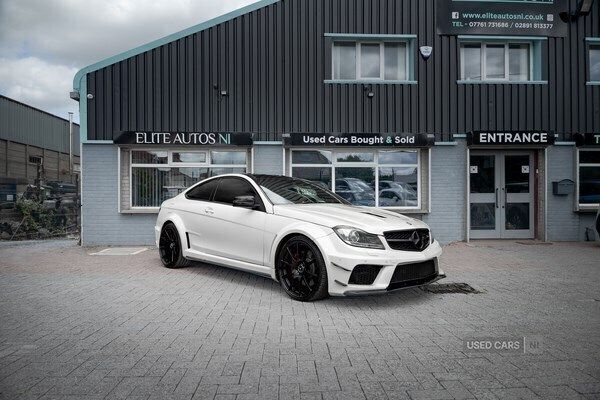 White Used 2011 Mercedes C63 AMG Edition 1 Coupe | £37,995 - Image 1/4
