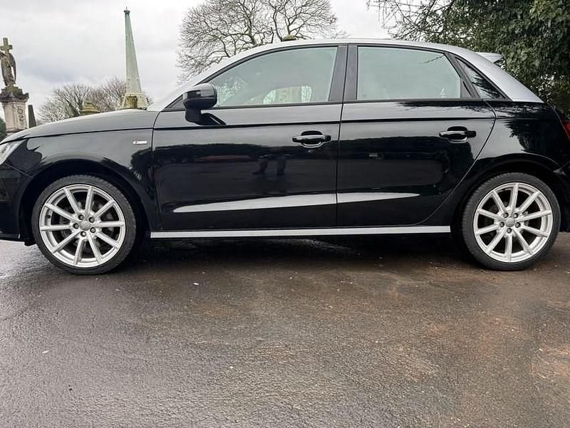 Used Audi A1 Sportback S-Line 125 HP (91 kW) 2015 Black Hatchback