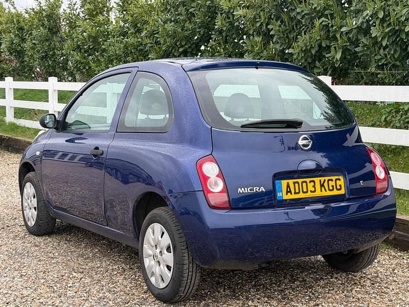 Used Nissan Micra 2003 Blue Hatchback