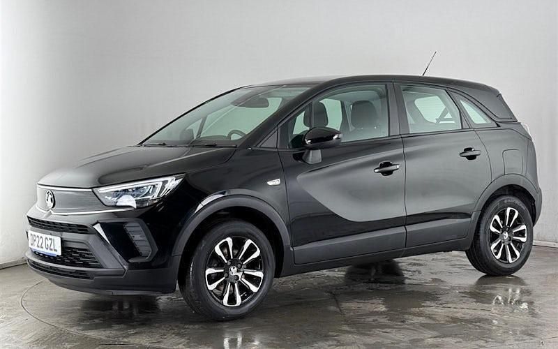 Used Vauxhall Crossland Design Edition 110 HP (80 kW) 2022 Black SUV