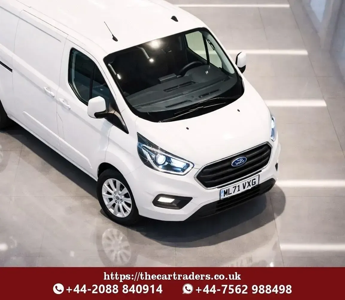 Begagnad Ford Transit Custom Limited 2021 Vit Van