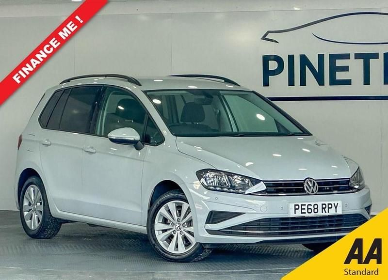 Silver Used 2018 VW Golf Sportsvan SE MPV | £7,999 (Fair price) - Image 1/3