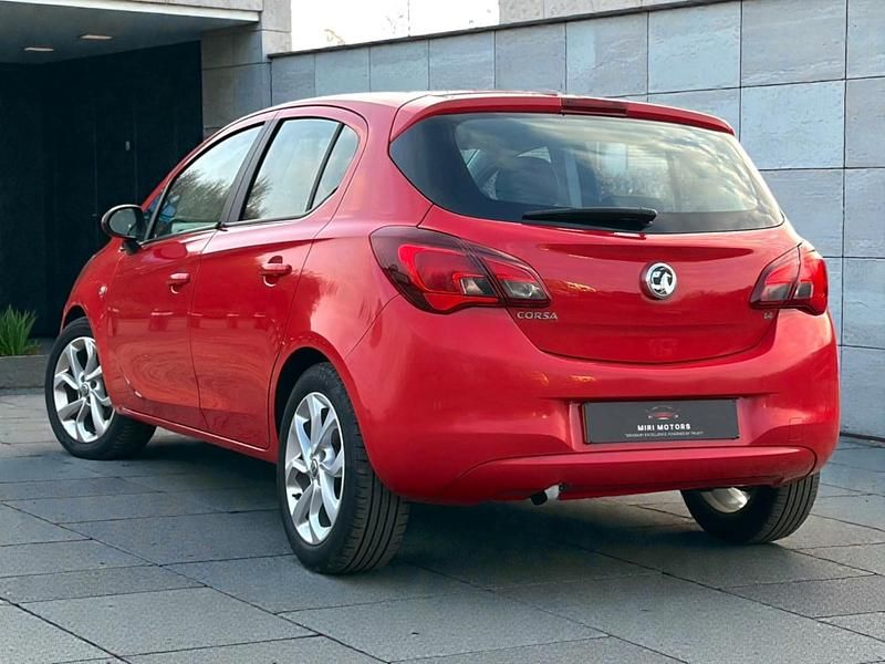 Used Vauxhall Corsa 90 HP (66 kW) 2016 Red Hatchback