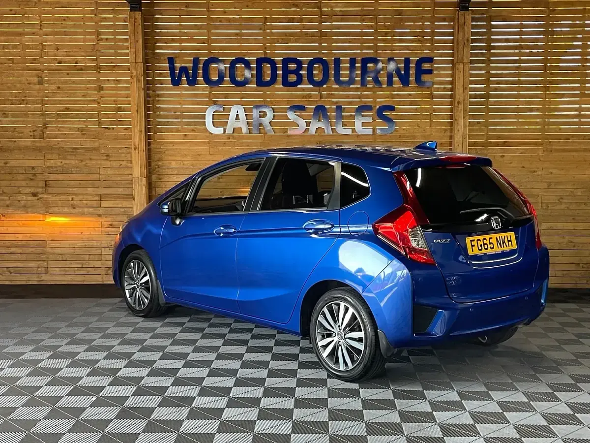 Used Honda Jazz EX 102 HP (75 kW) 2015 Blue Hatchback
