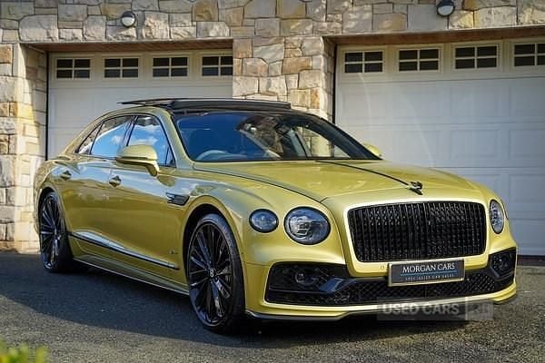 Used Bentley Flying Spur 2023 Yellow Sedan