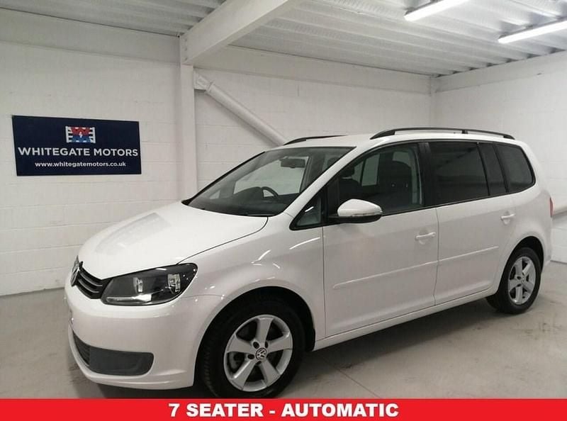 Used VW Touran SE 138 HP (101 kW) 2013 White MPV
