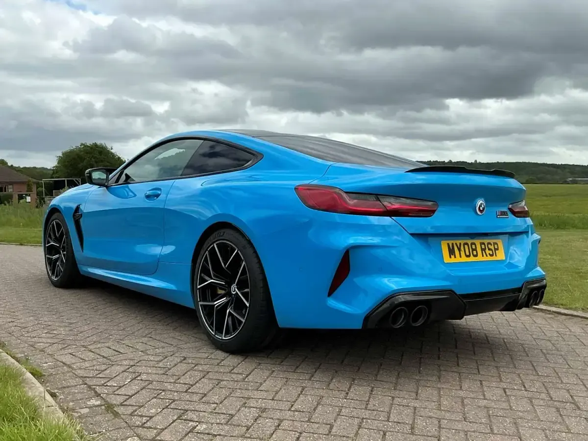 Used BMW M8 Competition Edition 616 HP (453 kW) 2022 Blue Coupe