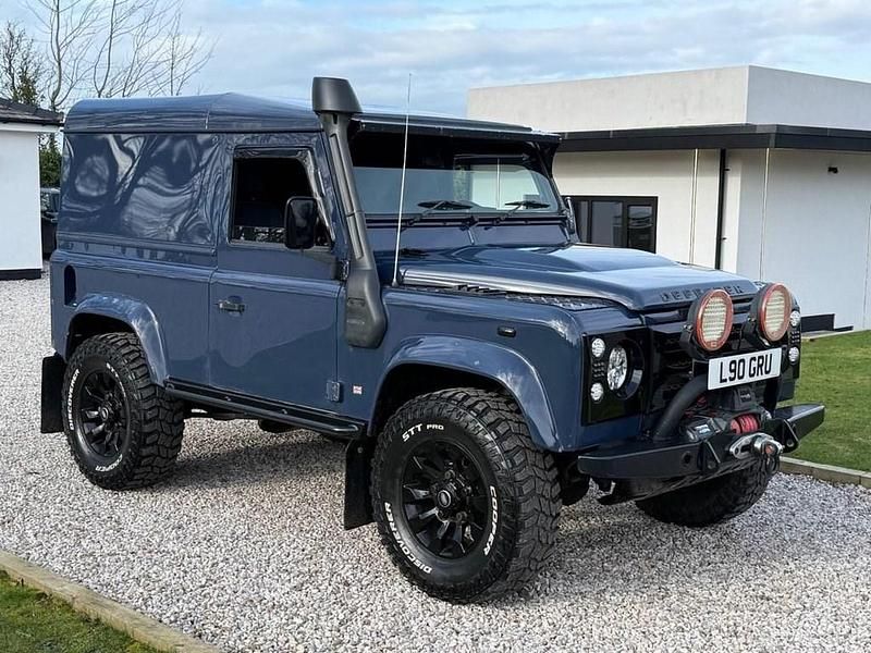 Used Land Rover Defender 122 HP (89 kW) 2010 Blue Hatchback