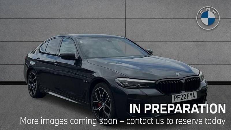 Grey Used 2022 BMW 530e M Sport | £28,255 (Fair price) - Image 1/4