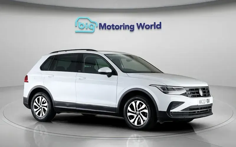 Used VW Tiguan Active 150 HP (110 kW) 2021 White SUV