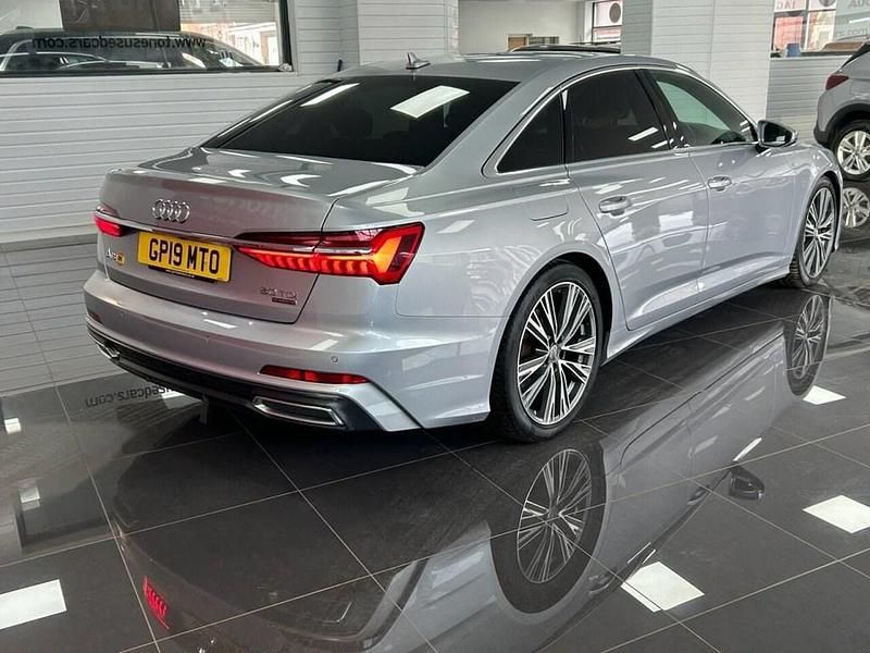 Used Audi A6 S-Line 286 HP (210 kW) 2019 Silver Sedan