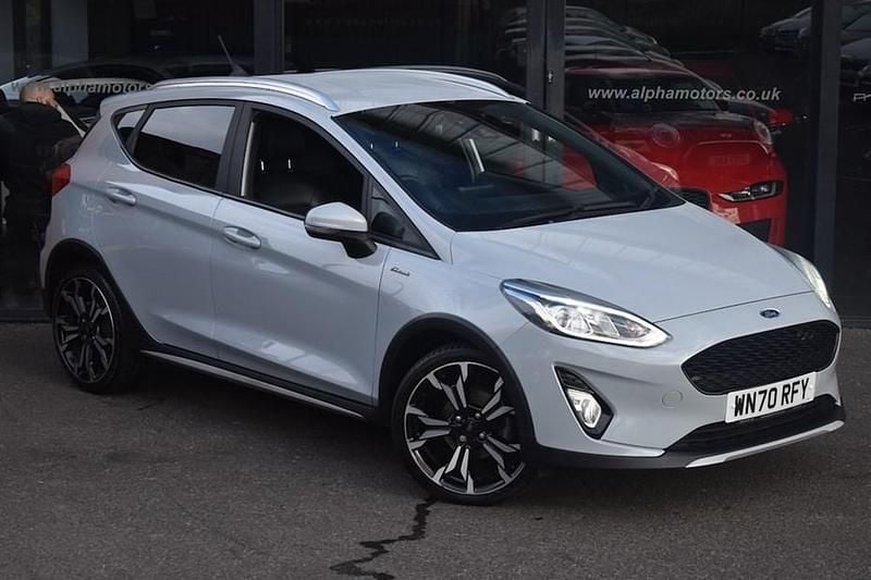 Silver Used 2020 Ford Fiesta Active X Hatchback | £10,990 (Fair price) - Image 1/1
