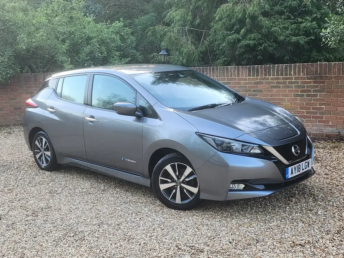Used Nissan Leaf Acenta 2018 Grey Hatchback