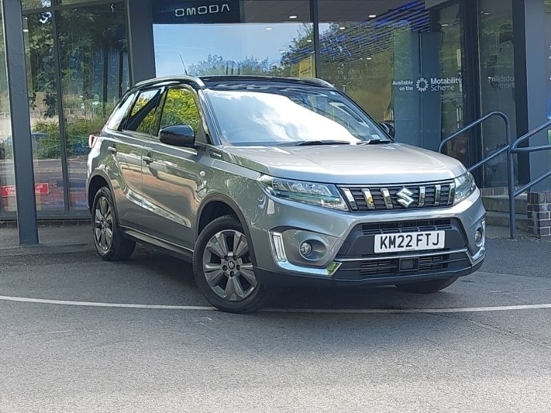 Grey Used 2022 Suzuki Vitara SZ-T SUV | £15,498 (Fair price) - Image 1/4