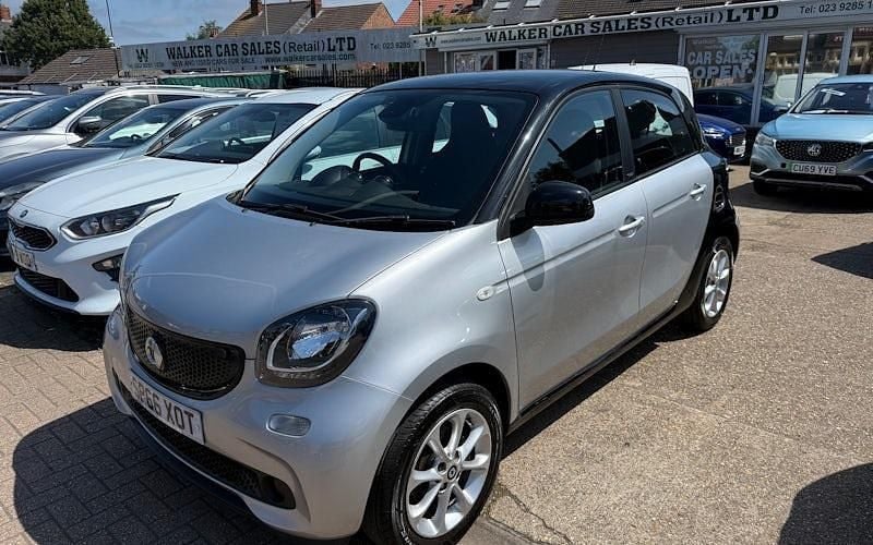 Used Smart ForFour Passion 71 HP (52 kW) 2018 Hatchback