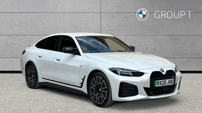 White Used 2025 BMW i4 Shadowline Sedan | £43,850 (Super price) - Image 1/4