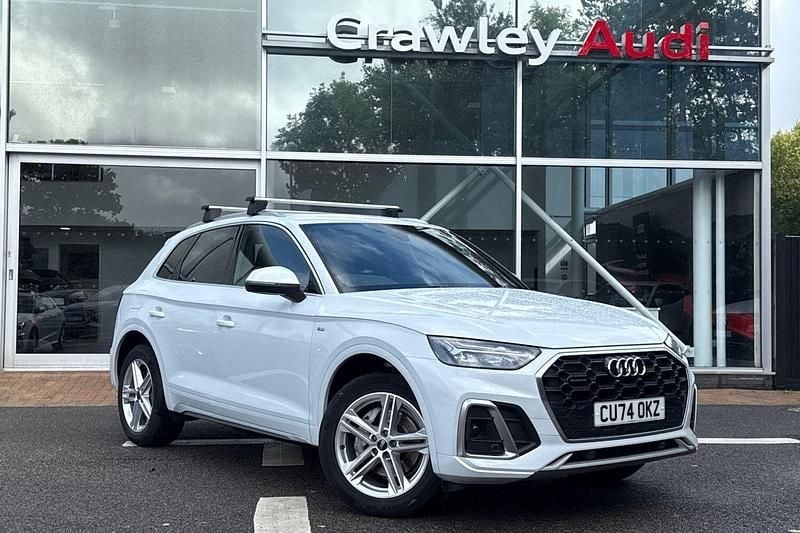 White Used 2024 Audi Q5 S-Line SUV | £38,490 (Fair price) - Image 1/3