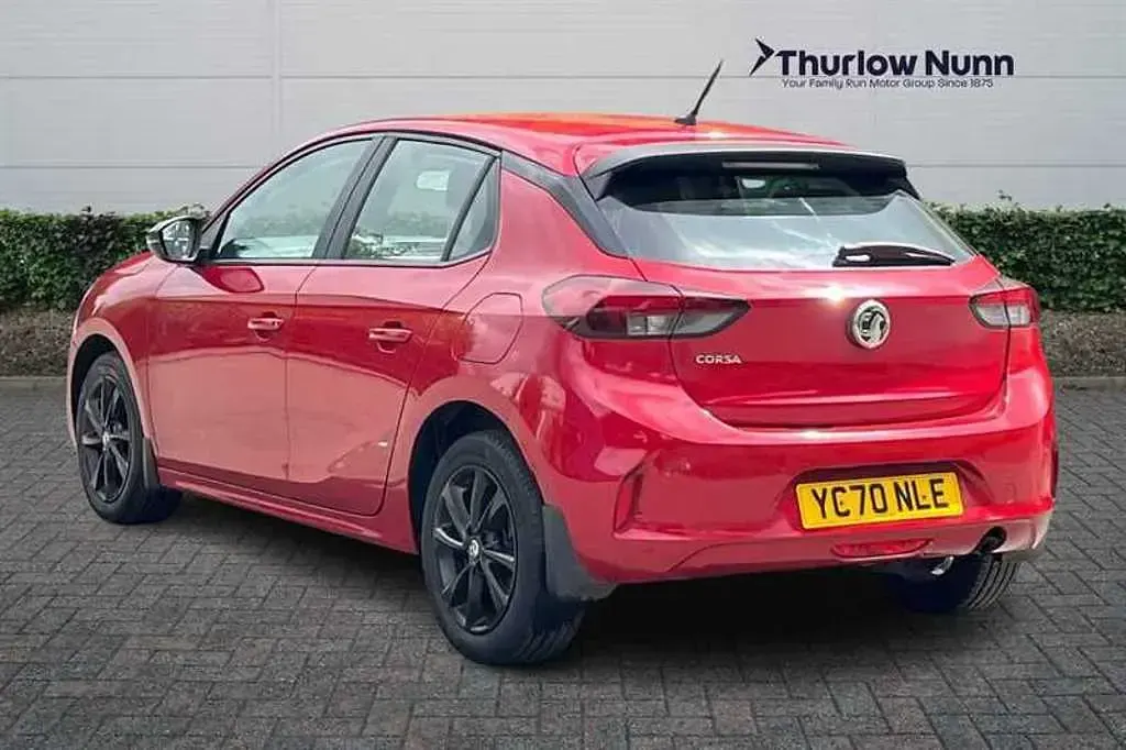 Used Vauxhall Corsa S 100 HP (73 kW) 2020 Red Hatchback