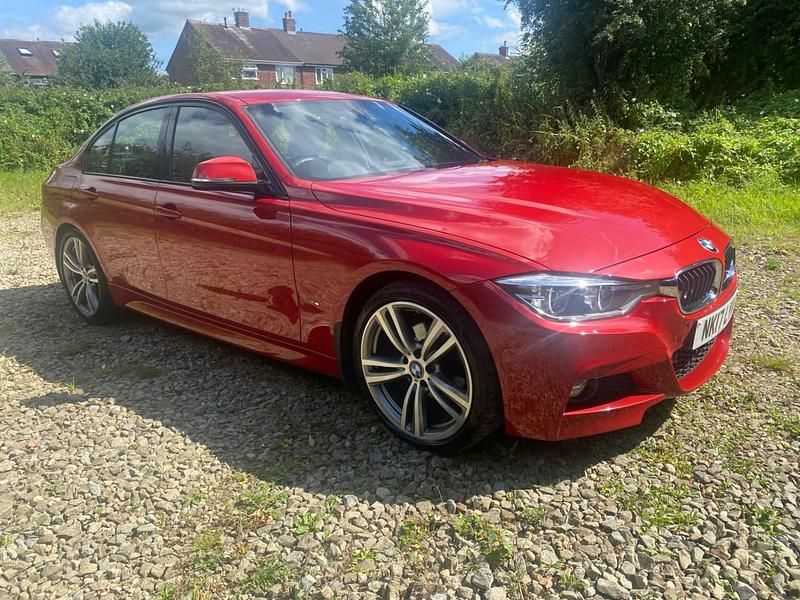 Used BMW 330e M Sport 248 HP (182 kW) 2017 Melbourne red metallic Sedan