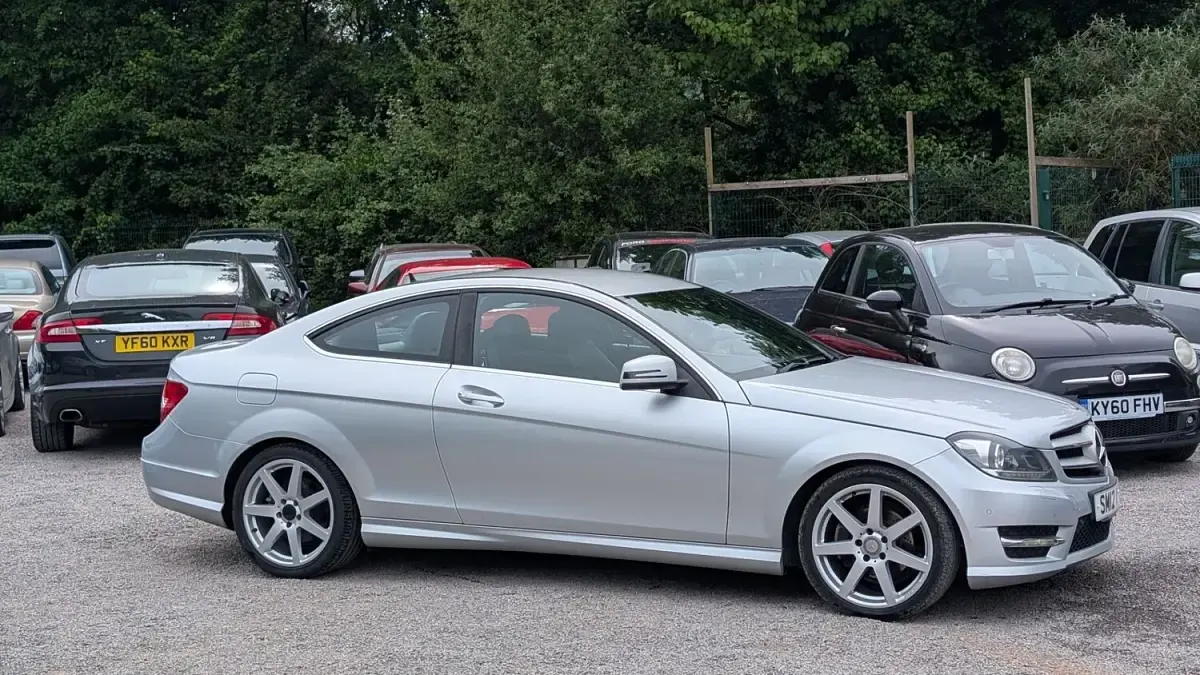 Used Mercedes C220 AMG 2012 Silver Coupe