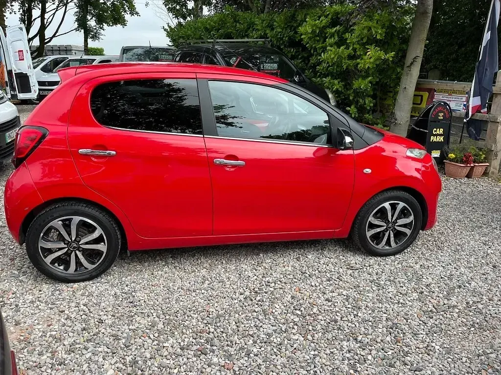 Used Citroën C1 Flair 82 HP (60 kW) 2016 Red Hatchback