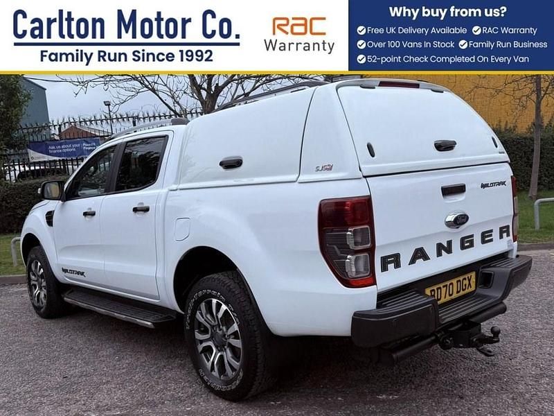 Used Ford Ranger Wildtrack 213 HP (156 kW) 2020 White Pickup