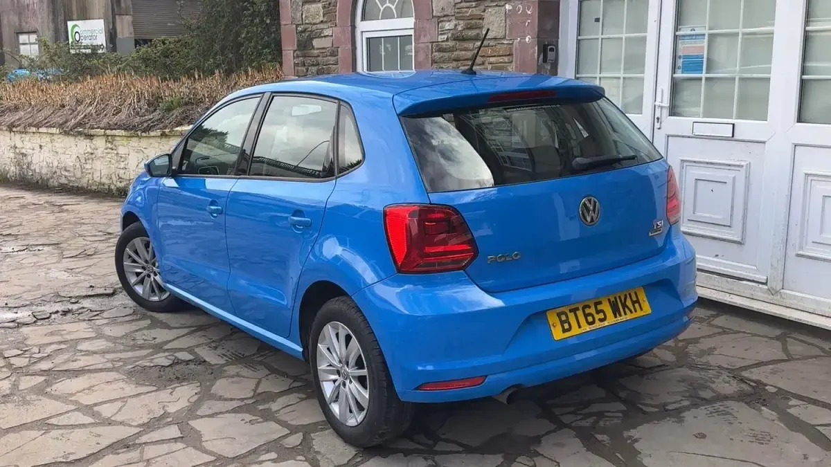 Used VW Polo SE 2015 Blue Hatchback