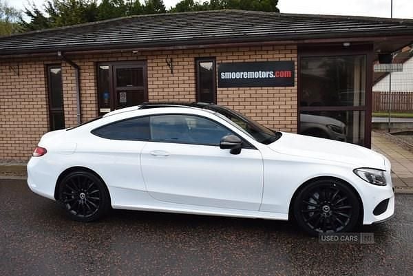 Used Mercedes C250 AMG Line Premium 2018 White Coupe