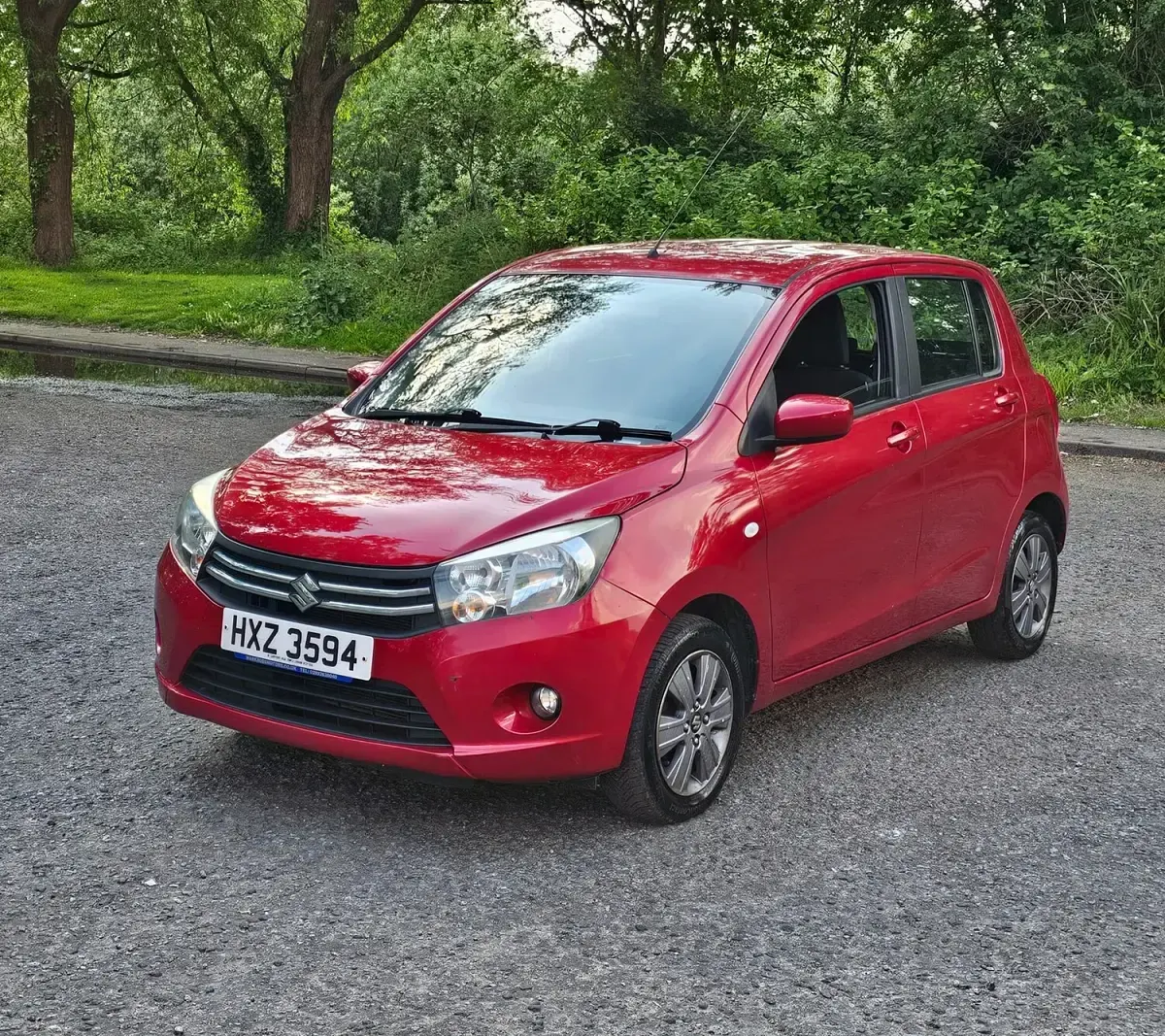 Used Suzuki Celerio SZ4 68 HP (50 kW) 2015 Red Hatchback