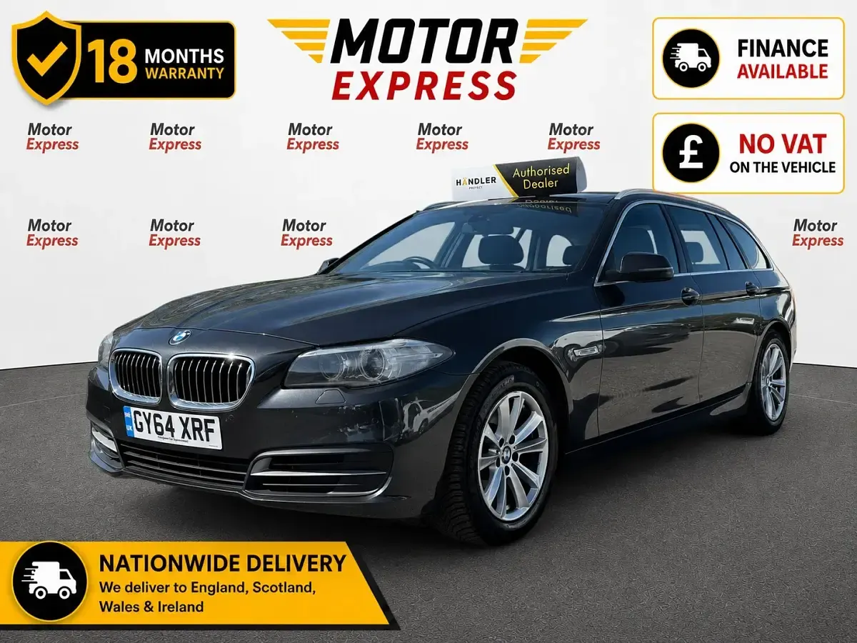 Used BMW 518 Comfort Edition 150 HP (110 kW) 2014 Grey Estate