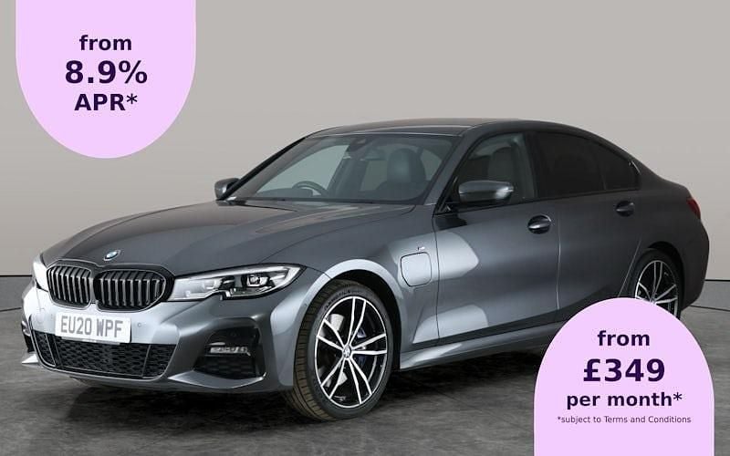 Grey Used 2020 BMW 330e M Sport Sedan | £21,727 (Fair price) - Image 1/3