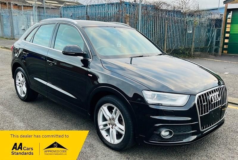 Black Used 2014 Audi Q3 S-Line SUV | £9,500 (Super price) - Image 1/4