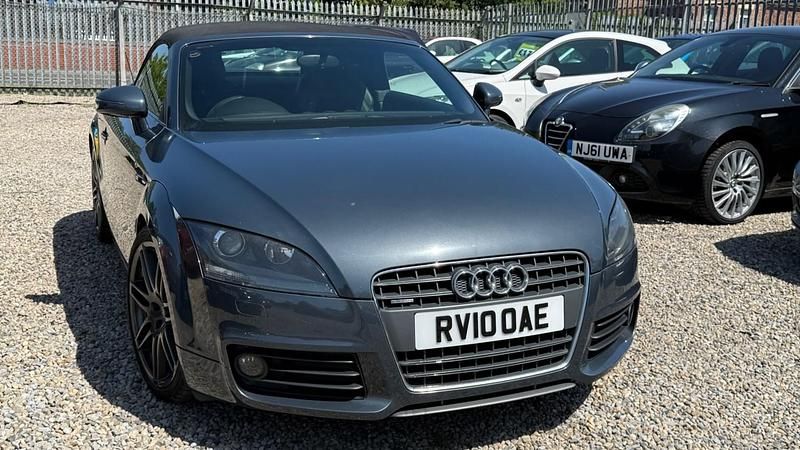 Used Audi TT S-Line 170 HP (125 kW) 2010 Grey Cabriolet