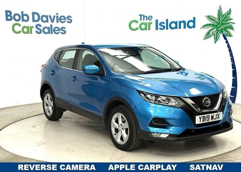 Blue Used 2019 Nissan Qashqai Acenta Premium SUV | £11,250 (Good price) - Image 1/4