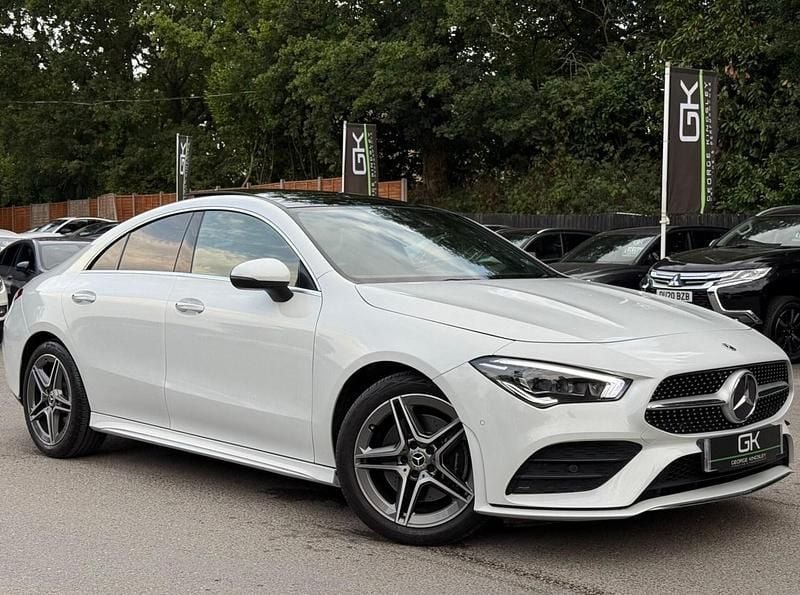 White Used 2022 Mercedes CLA200 AMG Line Premium Plus Coupe | £28,995 (A bit pricey) - Image 1/4