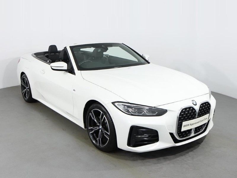 Used BMW 420 M Sport 181 HP (133 kW) 2022 White Cabriolet