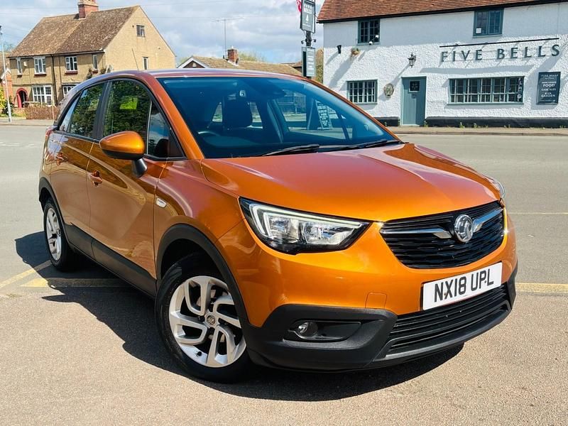 Used Vauxhall Crossland X 81 HP (59 kW) 2018 Orange SUV